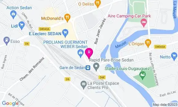Localisation Restaurant  Le Qg