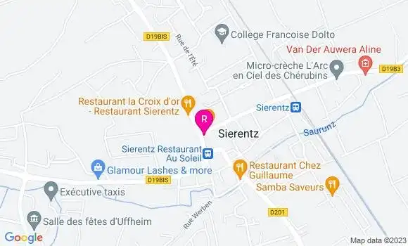 Localisation Restaurant Asiatique Délices d