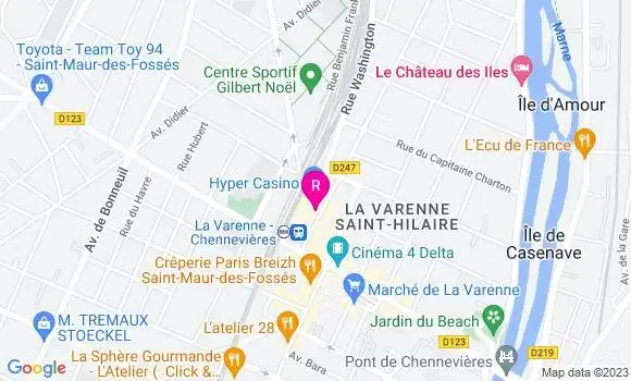 Localisation Restaurant  Le Floréal