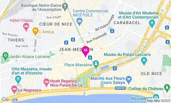 Localisation Restaurant Libanais L