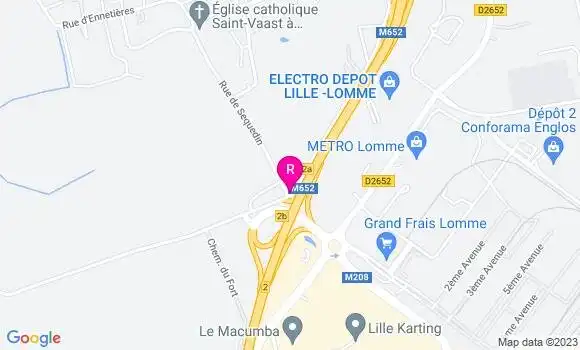 Localisation Restaurant  La Guinguette