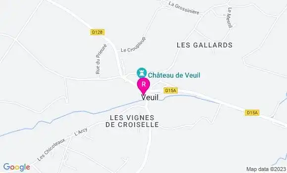 Localisation Restaurant  Le P