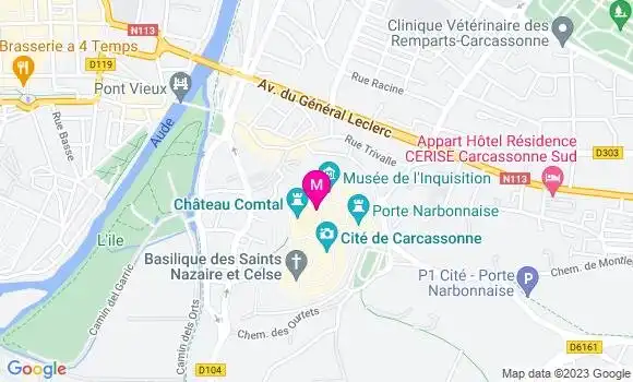 Localisation Restaurant  L