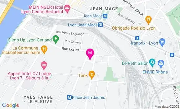 Localisation Restaurant  Le Comptoir Jayet