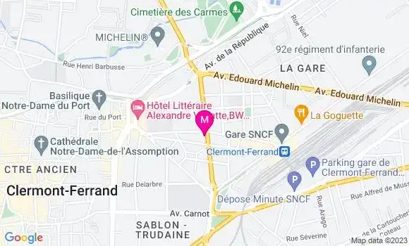 Localisation Restaurant  Le Kazmia
