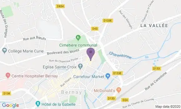 Localisation Restaurant  Le Datier