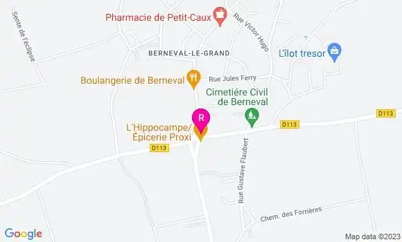 Localisation Restaurant  Au P