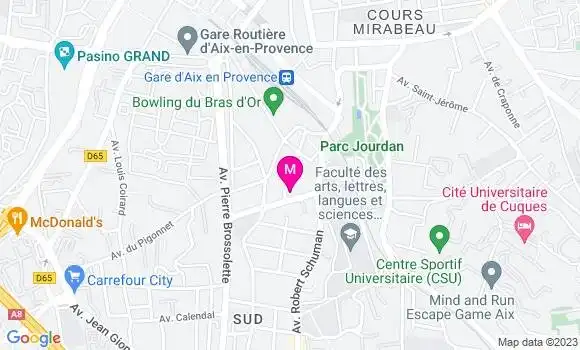 Localisation Restaurant  L