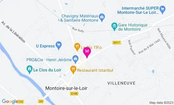 Localisation Restaurant de l