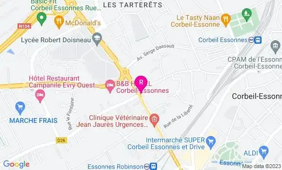 Localisation Restaurant  El Poulet Braise