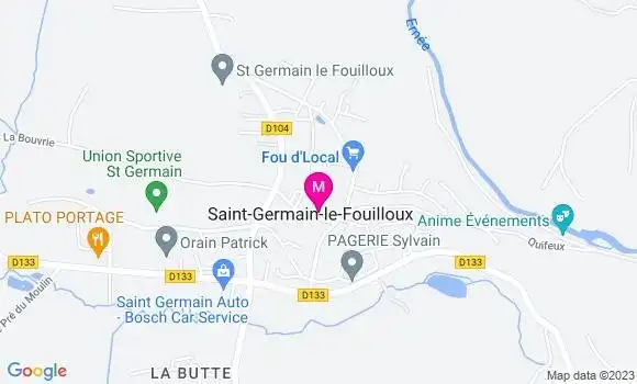 Localisation Restaurant  Le Petit Saint Germain