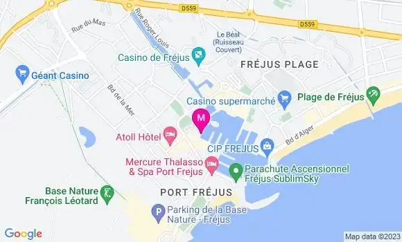 Localisation Restaurant  Le Boeuf sur le Quai d