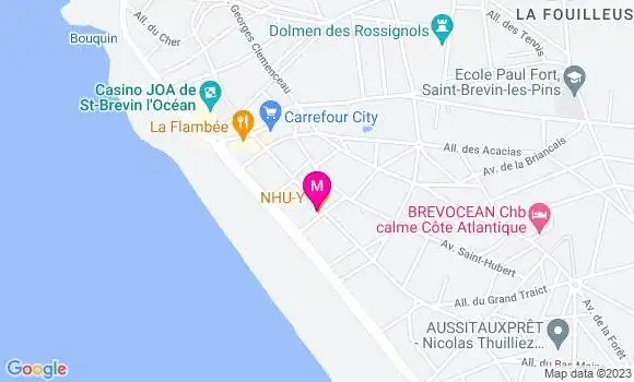Localisation Restaurant Asiatique Nhu Y