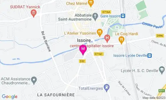 Localisation Restaurant Africain La Sanaga