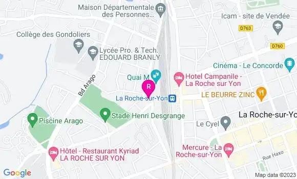 Localisation Restaurant  Les P