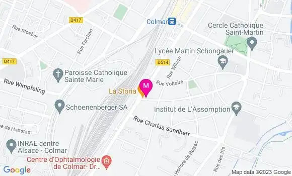 Localisation Restaurant Italien La Storia
