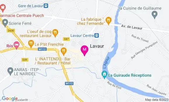 Localisation Restaurant  O Saveurs