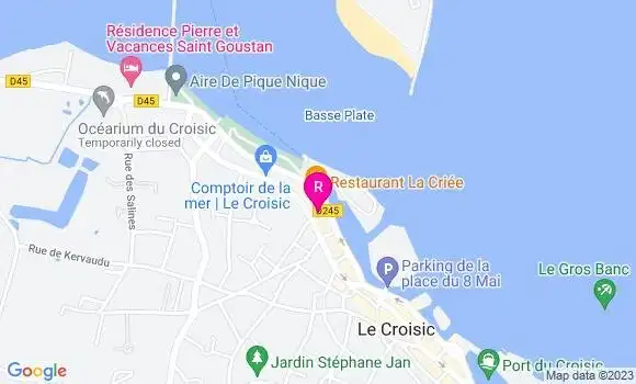Localisation Restaurant  L