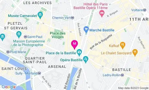 Localisation Pub Frog Révolution