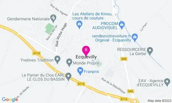 Localisation Restaurant Bar Le Geronimo