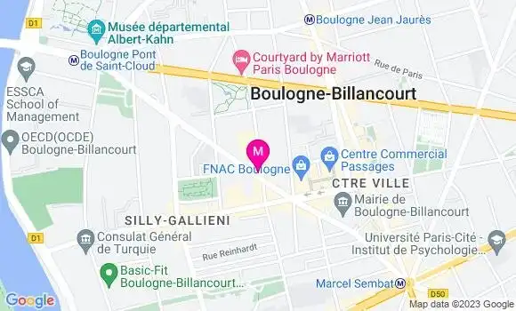 Localisation Restaurant  Midi 54