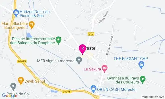 Localisation Restaurant Bar Le Grand Café