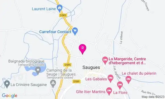Localisation Restaurant  L