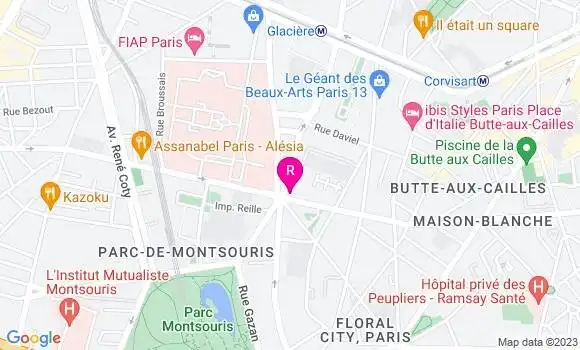 Localisation Restaurant Bar L