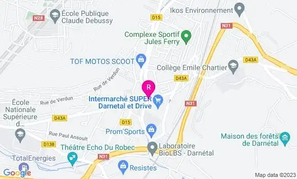 Localisation Restaurant  L