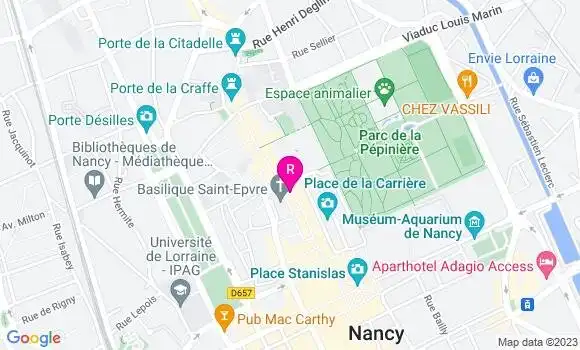 Localisation Crêperie La Gavotte