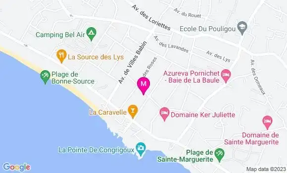 Localisation Restaurant  Le Marina