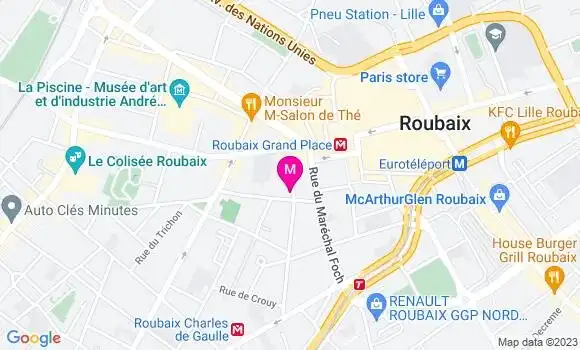 Localisation Restaurant  Le Mange Disque