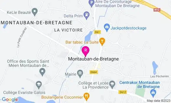 Localisation Crêperie de la Flambée