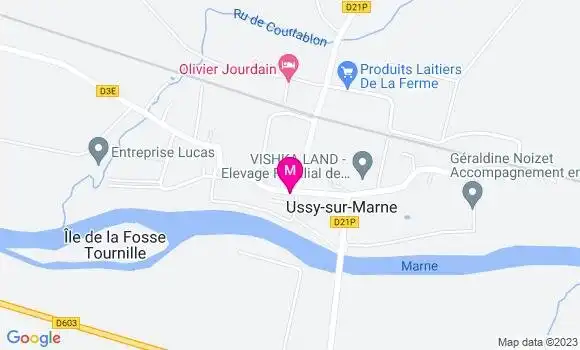 Localisation Café Cafe de la Marne