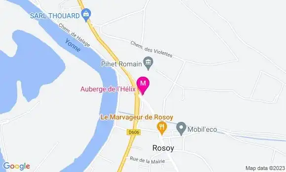 Localisation Auberge de l