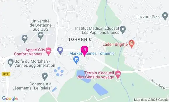 Localisation Restaurant  Au Tableau