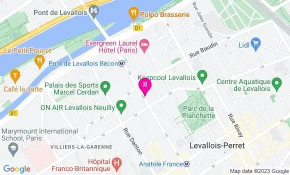 Localisation Restaurant  Asilou Café