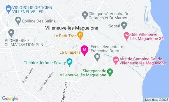 Localisation Restaurant  La Chapelle