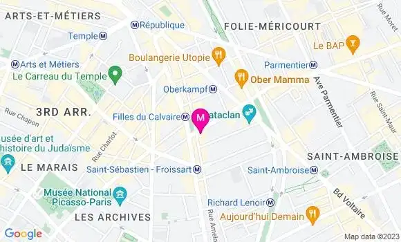 Localisation Restaurant  Le Centenaire