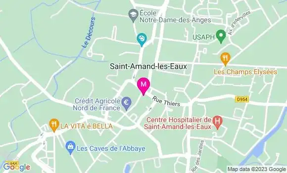 Localisation Café la Renaissance