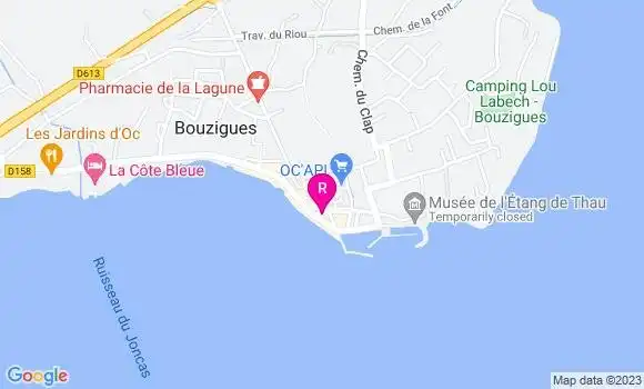 Localisation Restaurant  Le Marin