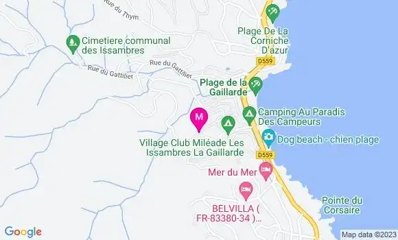 Localisation Restaurant  Le Windy
