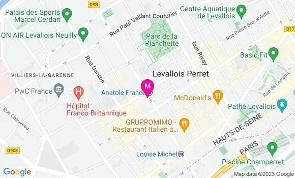 Localisation Le Café de France