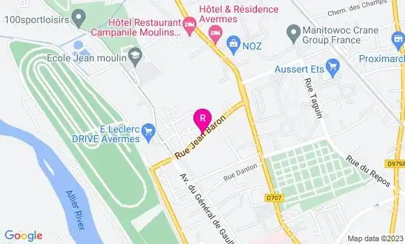Localisation Restaurant Bar Bar le Bercy