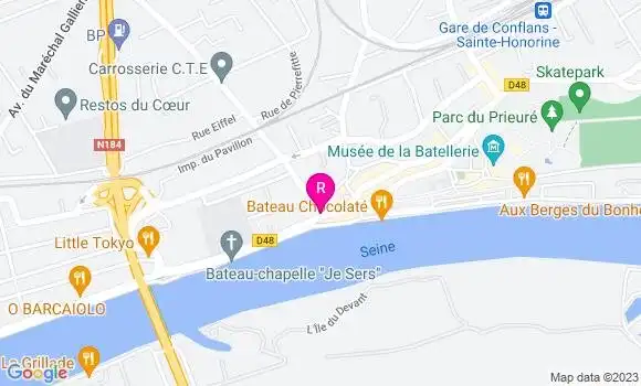 Localisation Restaurant  L