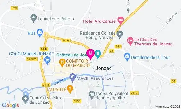 Localisation Restaurant  Hostellerie du Coq d