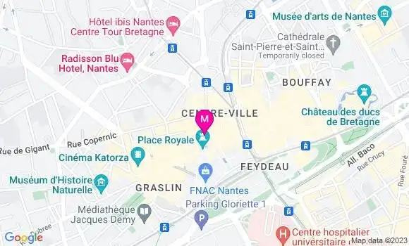Localisation Le Royal Café