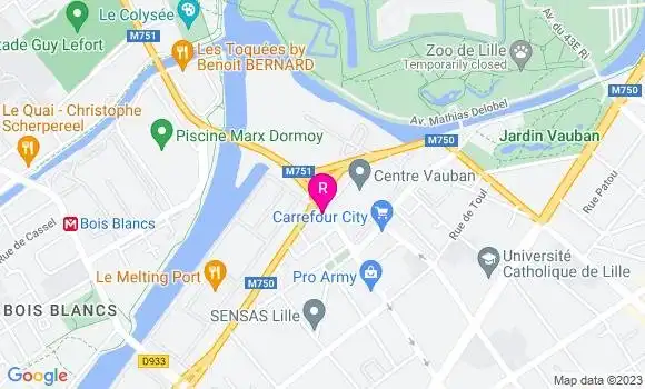 Localisation Restaurant  L