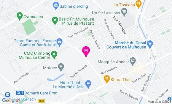 Localisation Restaurant  L