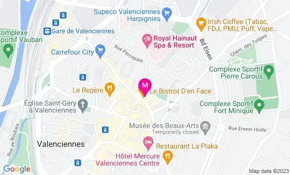 Localisation Le Bistrot d